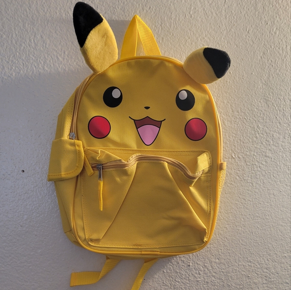 12" Pokémon Pikachu Backpack with Ears